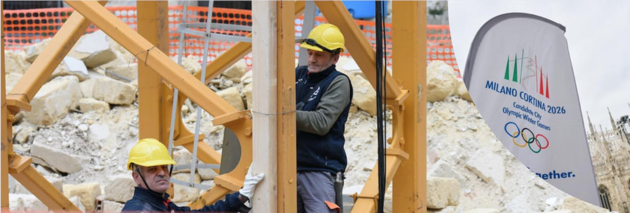 Attività lavorative nei cantieri conseguenti al sisma